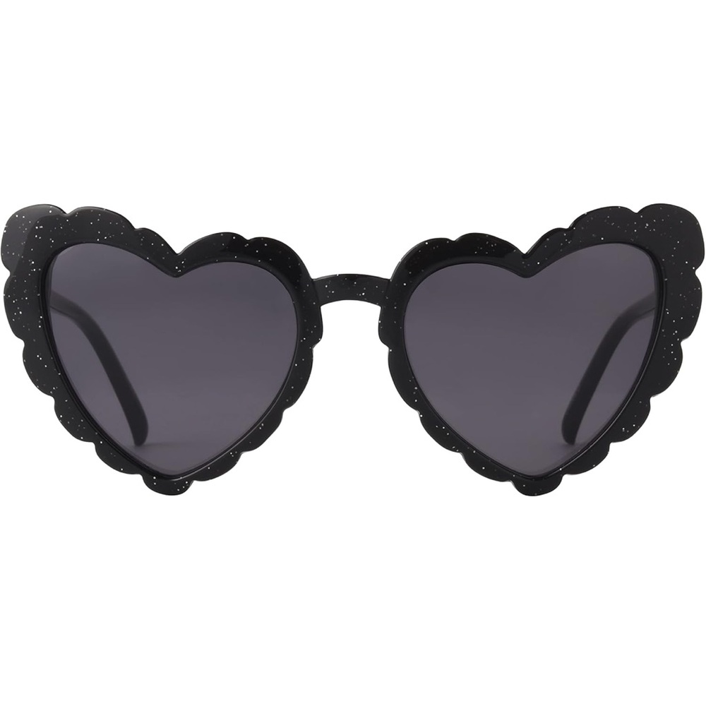 Betsy Johnson Queen of Hearts Sunglasses AVAILABLE IN LEOPARD OR BLACK GLITTER